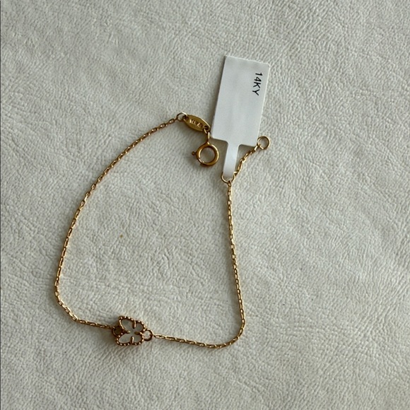 Elegant Gold Butterfly Chain Bracelet for Kids